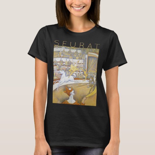 Georges Seurat The Circus for Artists T-shirt (Voorkant)