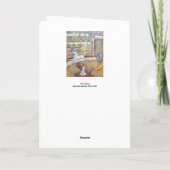 Georges Seurat - The Circus Kaart (Achterkant)