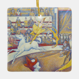 Georges Seurat - The Circus Keramisch Ornament