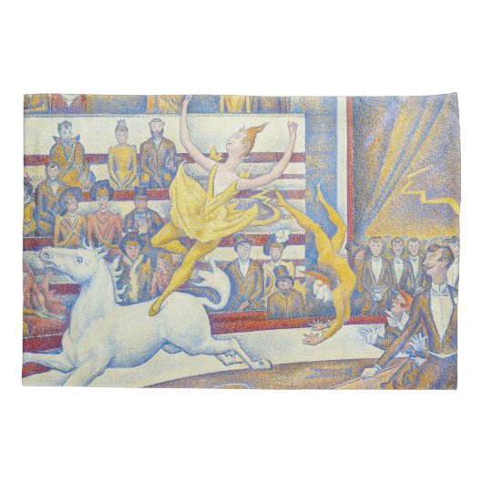 Georges Seurat - The Circus Kussensloop (Achterkant)