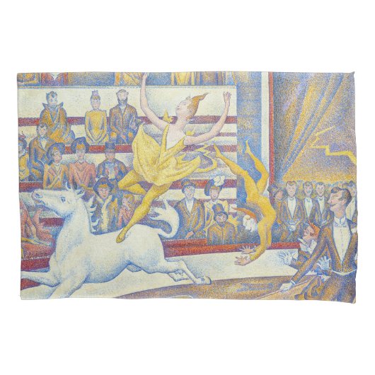 Georges Seurat - The Circus Kussensloop (Voorkant)