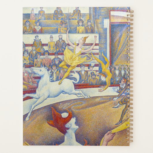 Georges Seurat - The Circus Planner (Achterkant)