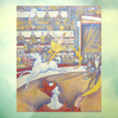 Georges Seurat - The Circus Raamsticker (Vel 3)