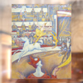 Georges Seurat - The Circus Raamsticker (Vel 2)