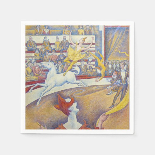Georges Seurat - The Circus Servet (Voorkant)