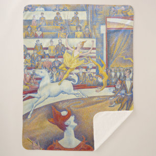 Georges Seurat - The Circus Sherpa Deken
