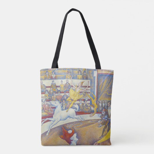 Georges Seurat - The Circus Tote Bag (Achterkant)