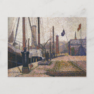 Georges Seurat The Maria at Honfleue Briefkaart