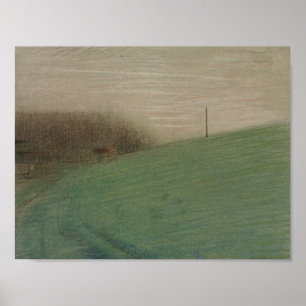 Georges Seurat - The Meadow Poster