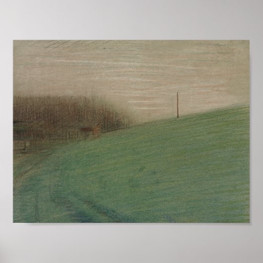 Georges Seurat - The Meadow Poster (Voorkant)