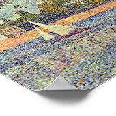 Georges Seurat - The Seine at CourbevoieGeorges Se Poster (Hoek)