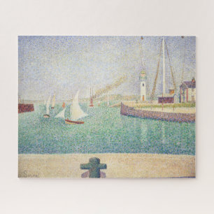 Georges Seurat - Toegang tot de haven van Honfleur Legpuzzel