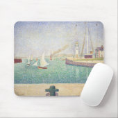 Georges Seurat - Toegang tot de haven van Honfleur Muismat (Met muis)