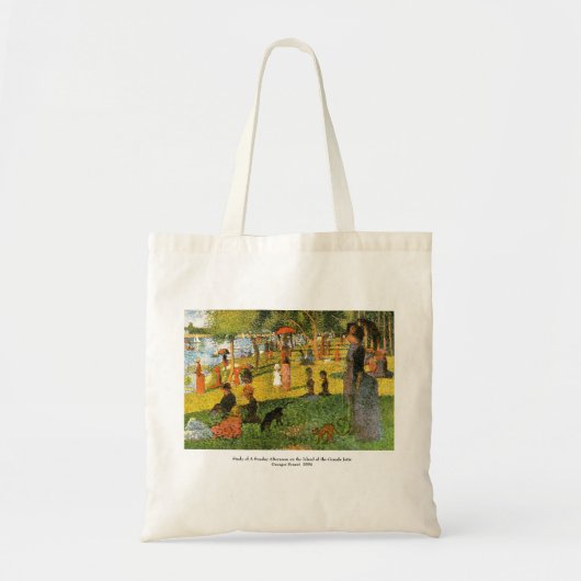 Georges Seurat Tote Bag (Voorkant)