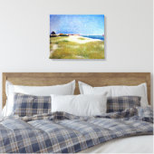 Georges Seurat Uitzicht Fort Samson Canvas Afdruk (Insitu (Slaapkamer))