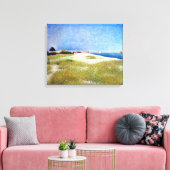 Georges Seurat Uitzicht Fort Samson Canvas Afdruk (Insitu (Woonkamer))