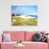 Georges Seurat Uitzicht Fort Samson Canvas Afdruk (Insitu (Woonkamer))