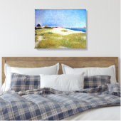 Georges Seurat Uitzicht Fort Samson Canvas Afdruk (Insitu (Slaapkamer))