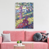 Georges Seurat Woman in a Park Canvas Afdruk (Insitu (Woonkamer))