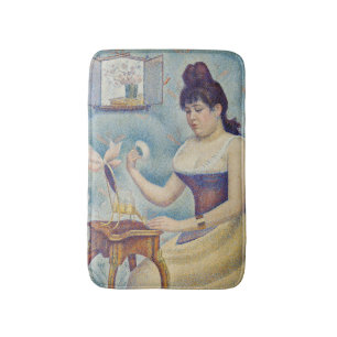 Georges Seurat - Young Woman Powdering Herself Badmat