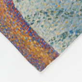 Georges Seurat - Young Woman Powdering Herself Fleece Deken (Hoek)