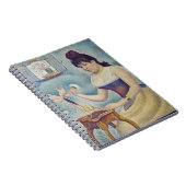 Georges Seurat - Young Woman Powdering Herself Notitieboek (Rechterzijde)