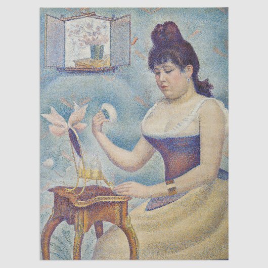 Georges Seurat - Young Woman Powdering Herself Tissuepapier