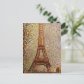 Georges Seurat's Painting: The Eiffel Tower (1889) Briefkaart (Staand voorkant)