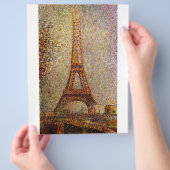 Georges Seurat's Painting: The Eiffel Tower (1889) Flyer (Hand)