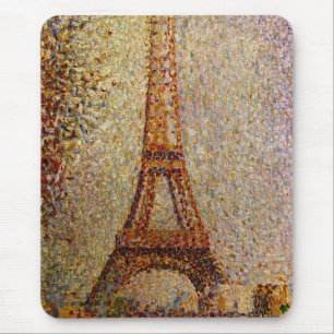 Georges Seurat's Painting: The Eiffel Tower (1889) Muismat