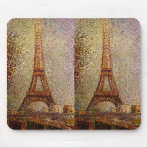 Georges Seurat's Painting: The Eiffel Tower (1889) Muismat