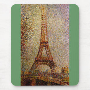 Georges Seurat's Painting: The Eiffel Tower (1889) Muismat