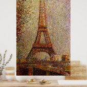 Georges Seurat's Painting: The Eiffel Tower (1889) Poster (Keuken)