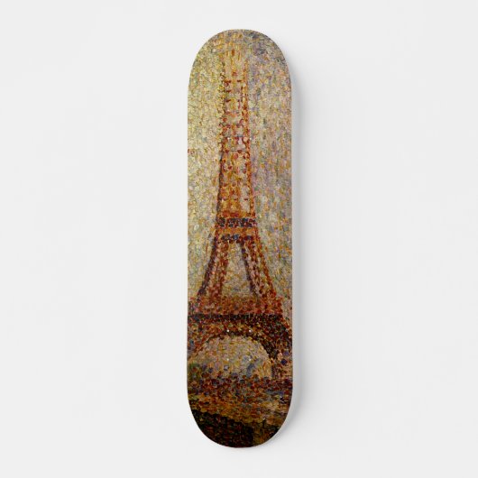 Georges Seurat's Painting: The Eiffel Tower (1889) Skateboard (Voorkant)