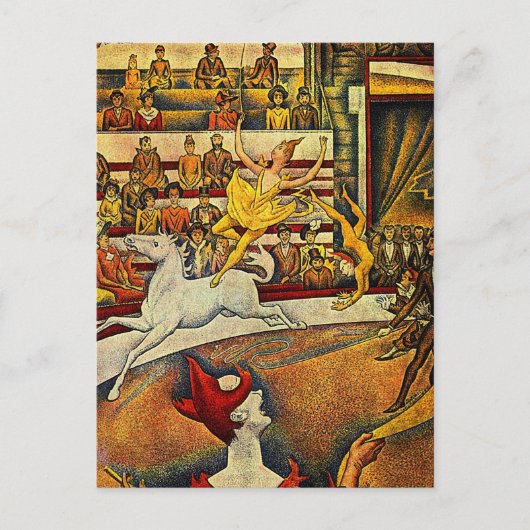 Georges Seurat's The Circus (1891) Briefkaart (Voorkant)