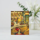 Georges Seurat's The Circus (1891) Briefkaart (Staand voorkant)