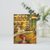 Georges Seurat's The Circus (1891) Kaart (Staand voorkant)