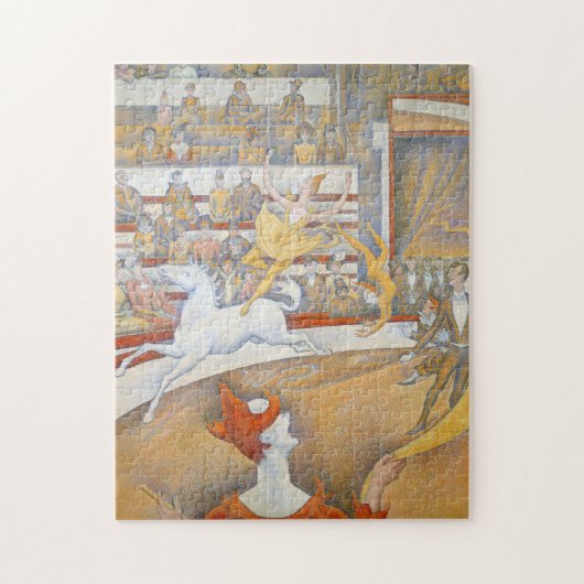 Georges Seurat's The Circus 1891 Legpuzzel (Verticaal)