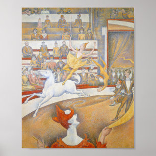 Georges Seurat's The Circus 1891 Poster