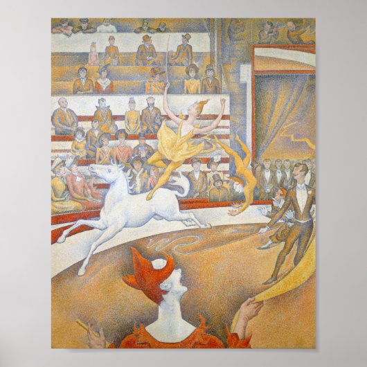 Georges Seurat's The Circus 1891 Poster (Voorkant)