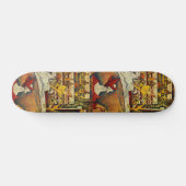 Georges Seurat's The Circus (1891) Skateboard (Horizontaal)