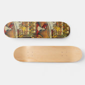 Georges Seurat's The Circus (1891) Skateboard (Horizontaal)