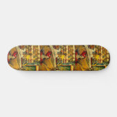 Georges Seurat's The Circus (1891) Skateboard (Horizontaal)