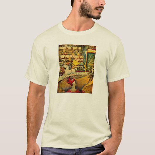 Georges Seurat's The Circus (1891) T-shirt (Voorkant)