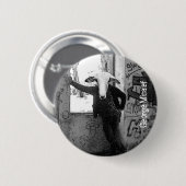 George's Sheep Button (Voorkant /achterkant)