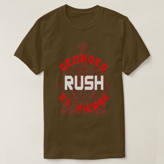 Georges StPierre 1 T-shirt (Design voorkant)