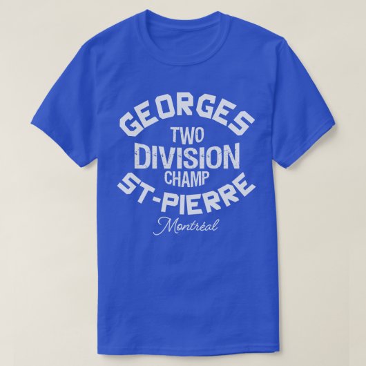 Georges StPierre T-shirt (Design voorkant)