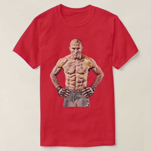 Georges The Rush St Pierre T-shirt (Design voorkant)