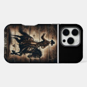 George's Westerne rit iPhone Hoesje (Achterkant horizontaal)