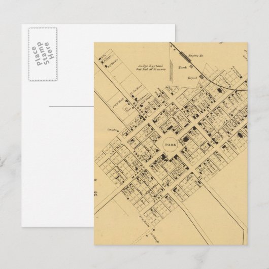 Georgetown Briefkaart (Voorkant / Achterkant)